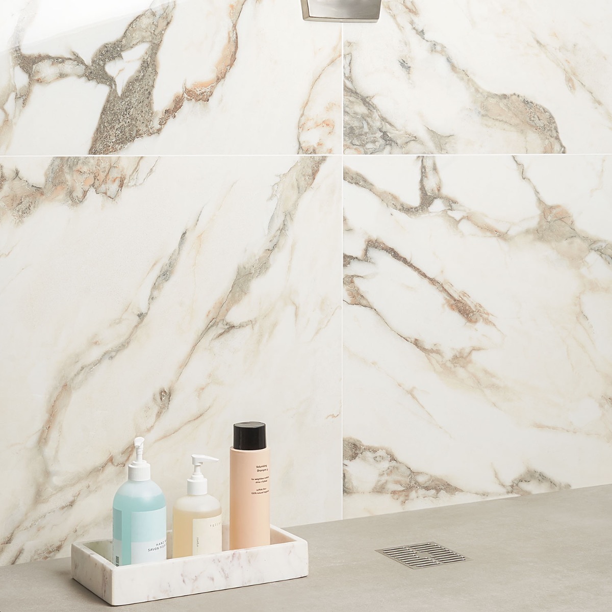 Lithe Calacatta Rustico 24x24 Polished  Porcelain