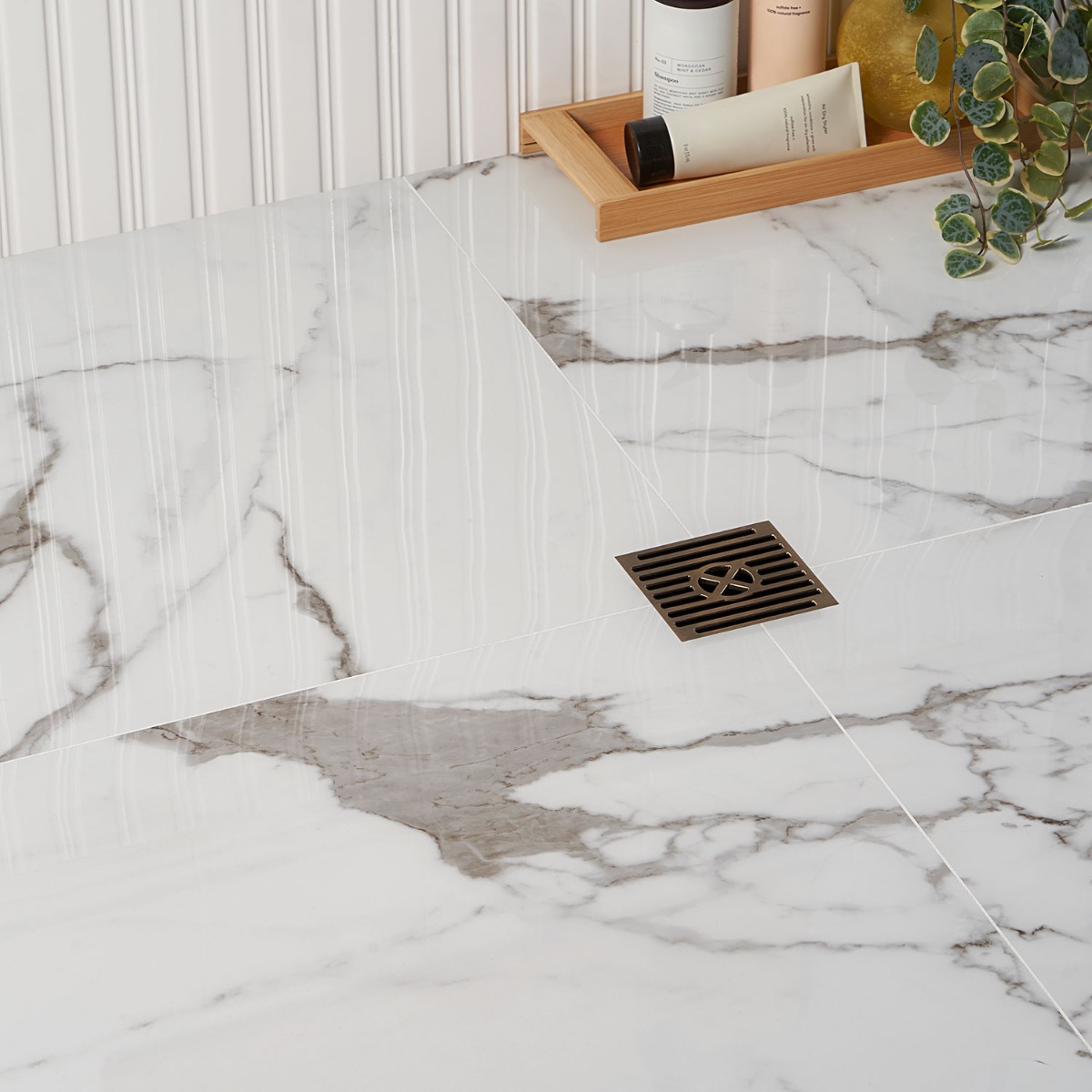 Lithe Statuario Valley 24x24 Polished  Porcelain