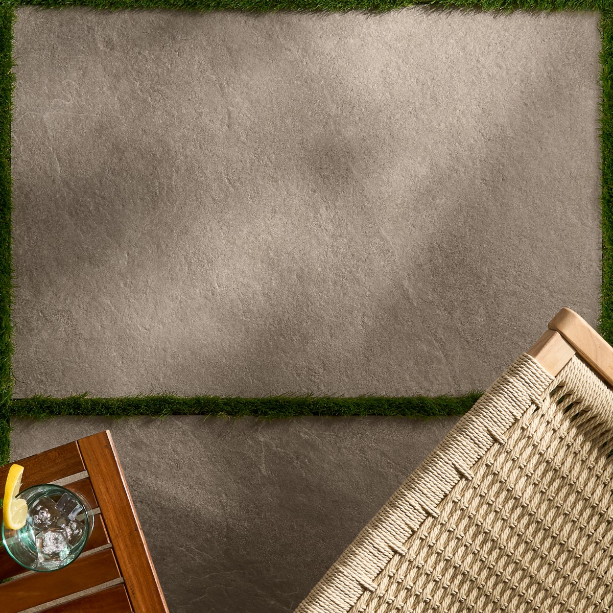 Motley Caramel Brown 24x36 2CM Limestone Look Matte Porcelain Paver