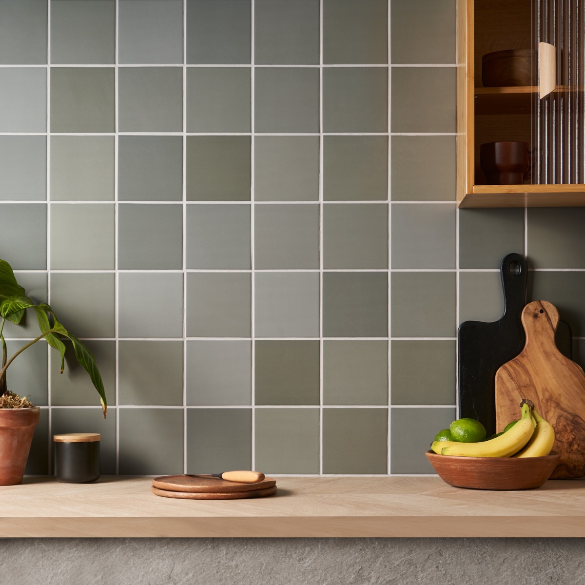 Rubik Sage 5x5 Matte  Porcelain