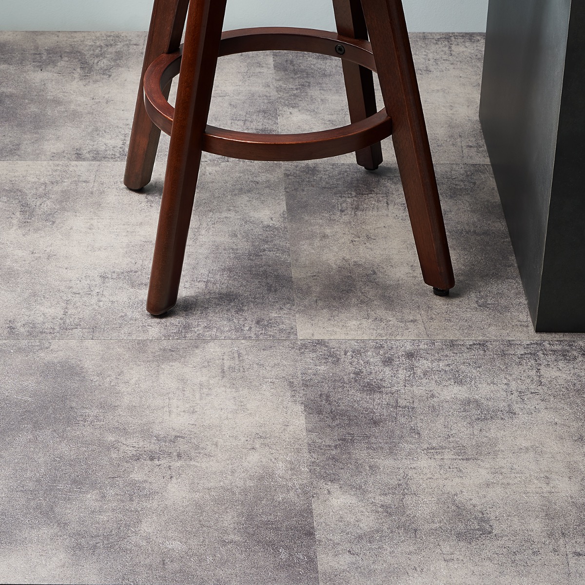 Minetta Concreto Steel 18x36 - 2.5mm/28mil Wear Layer - Glue Down Matte Luxury Vinyl