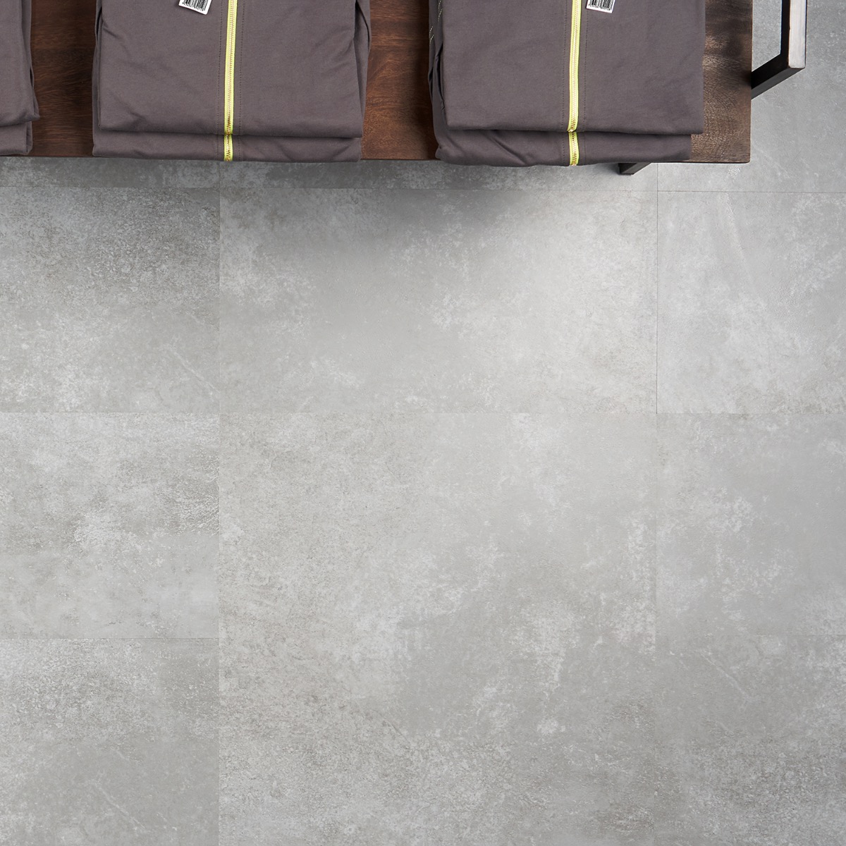 Mercer Metalcrete Platinum 12x24 - 2.0mm/6mil Wear Layer - Glue Down Matte Luxury Vinyl