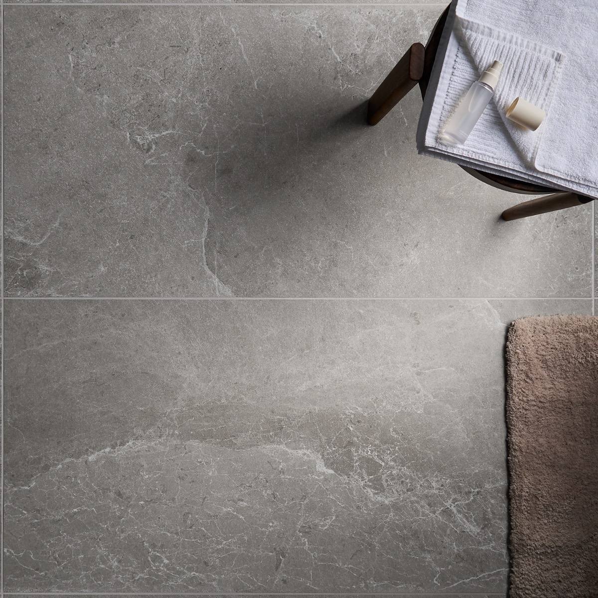 Montech Silver Gray 24x48 Matte Porcelain Tile