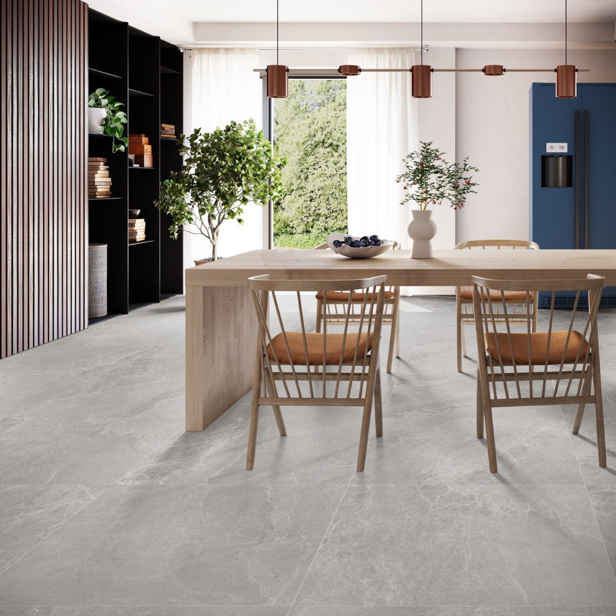 Montech Chalk White 36x36 Matte Porcelain Tile