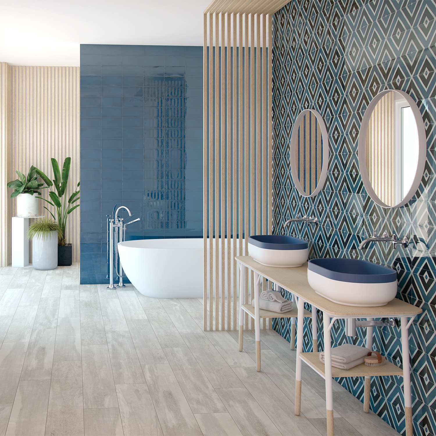 Aruba Marine 5x10 Ceramic Wall Tile