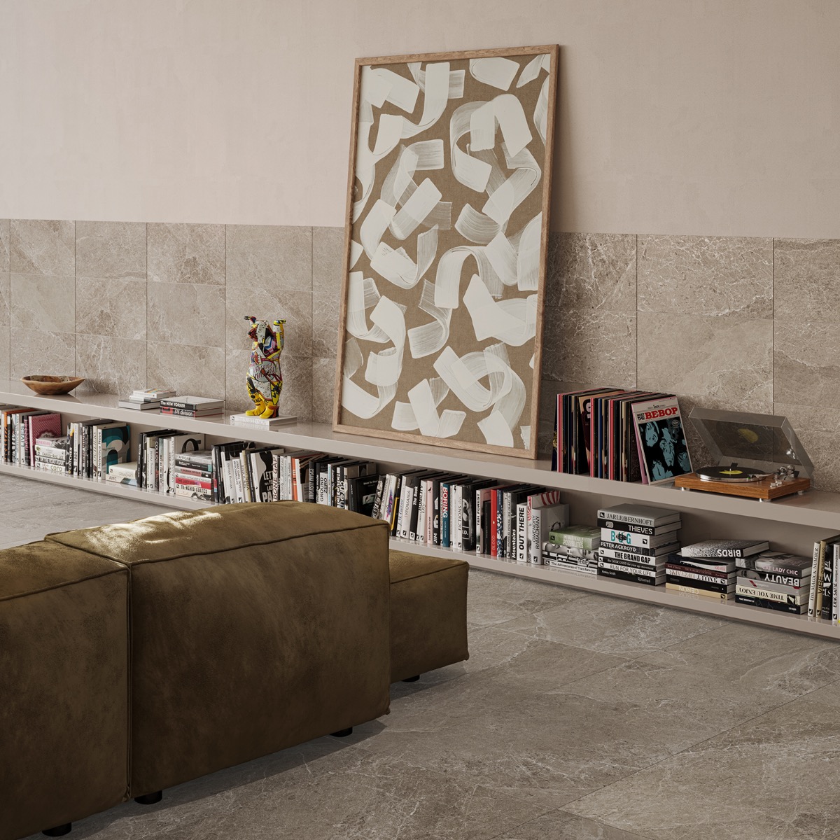 Montech Greige Beige 24x48 Matte Porcelain Tile
