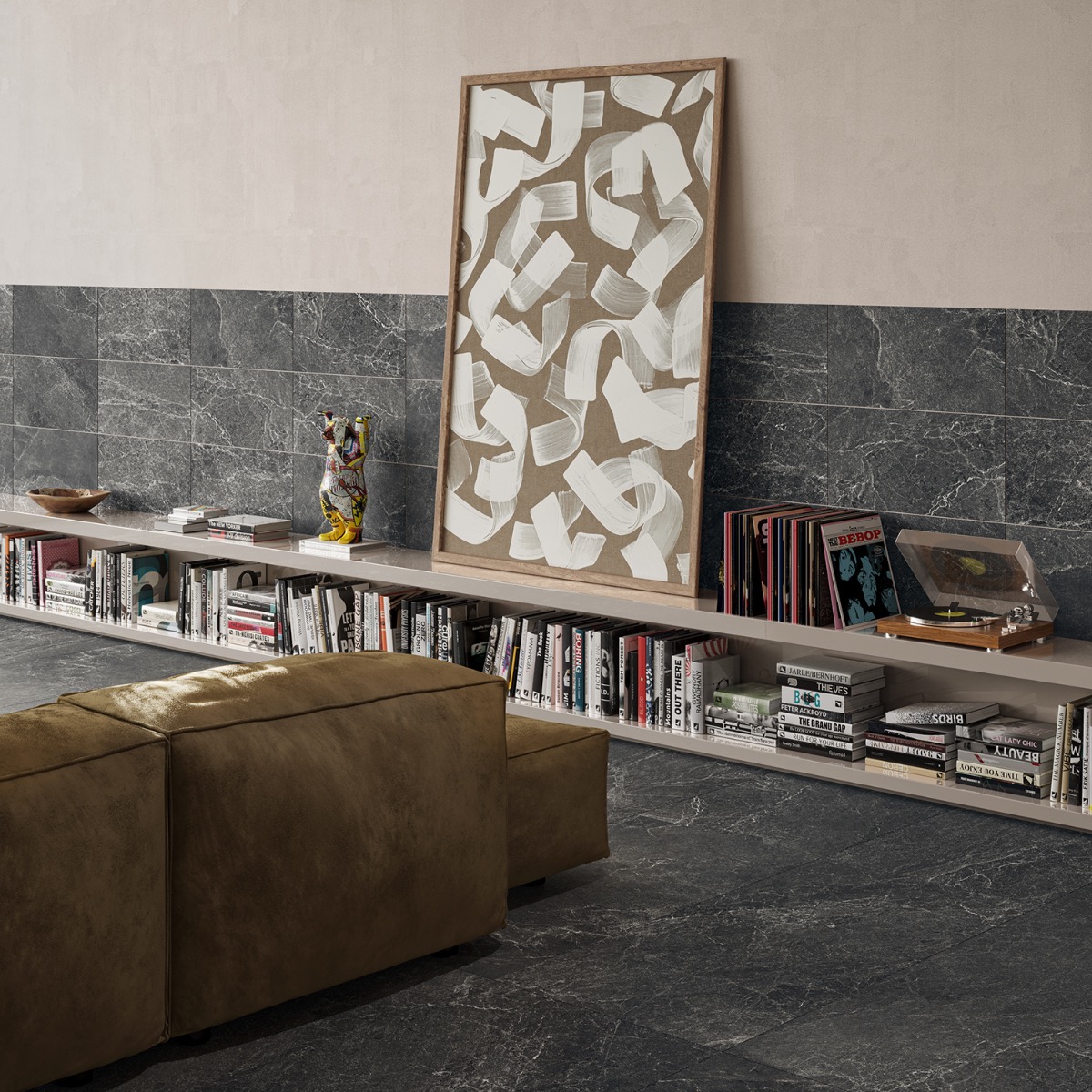 Montech Graphite Gray 12x24 Matte Porcelain Tile