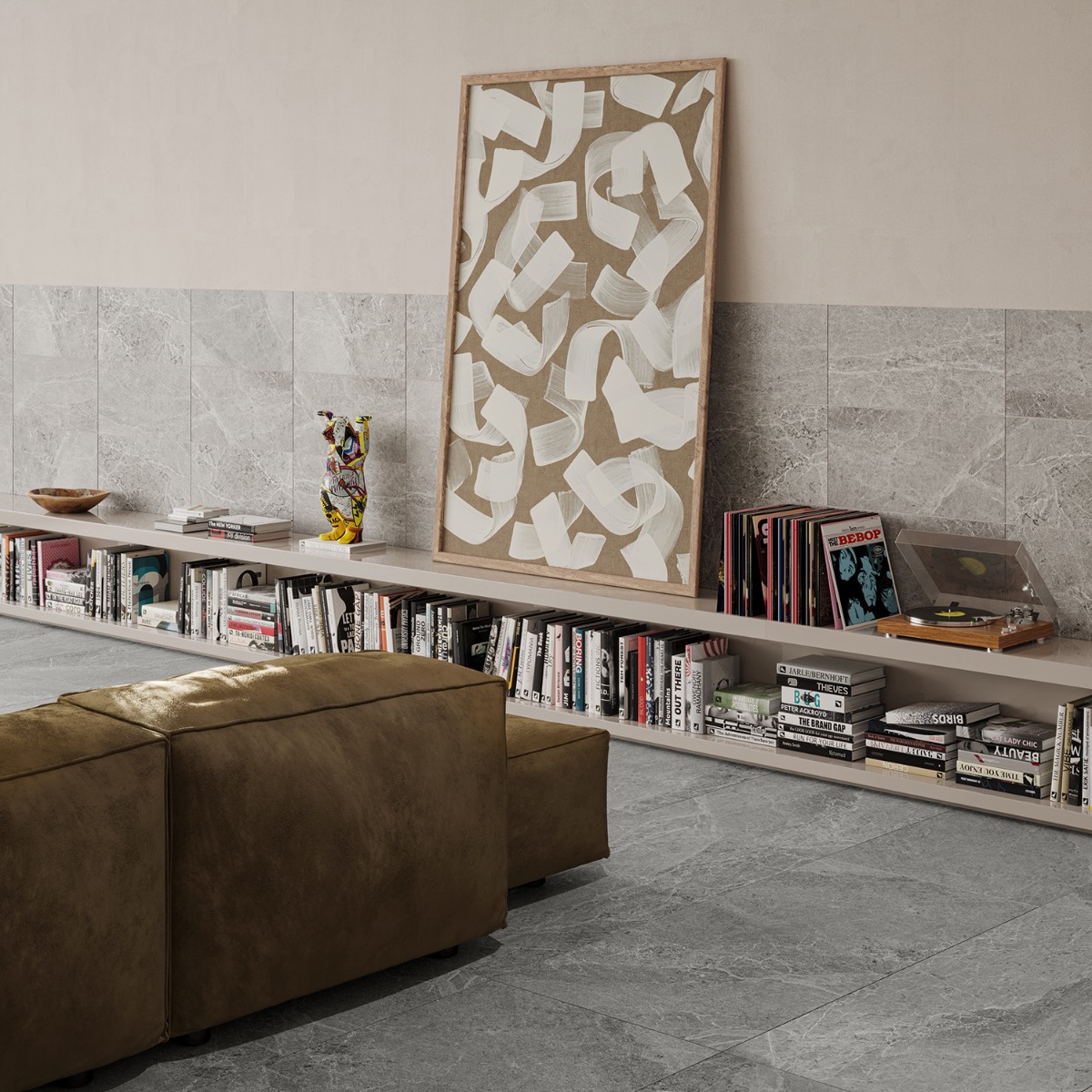 Montech Silver Gray 24x48 Matte Porcelain Tile