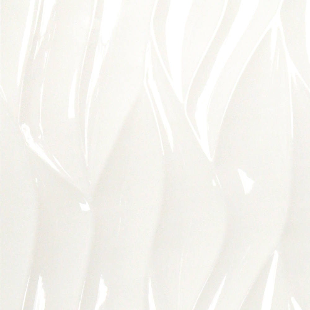 Flow Lace Bianco Polished Ceramic